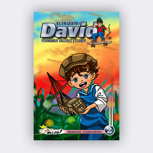 EL PEQUEÑO DAVID (Kit de 18 revistas, español e inglés)