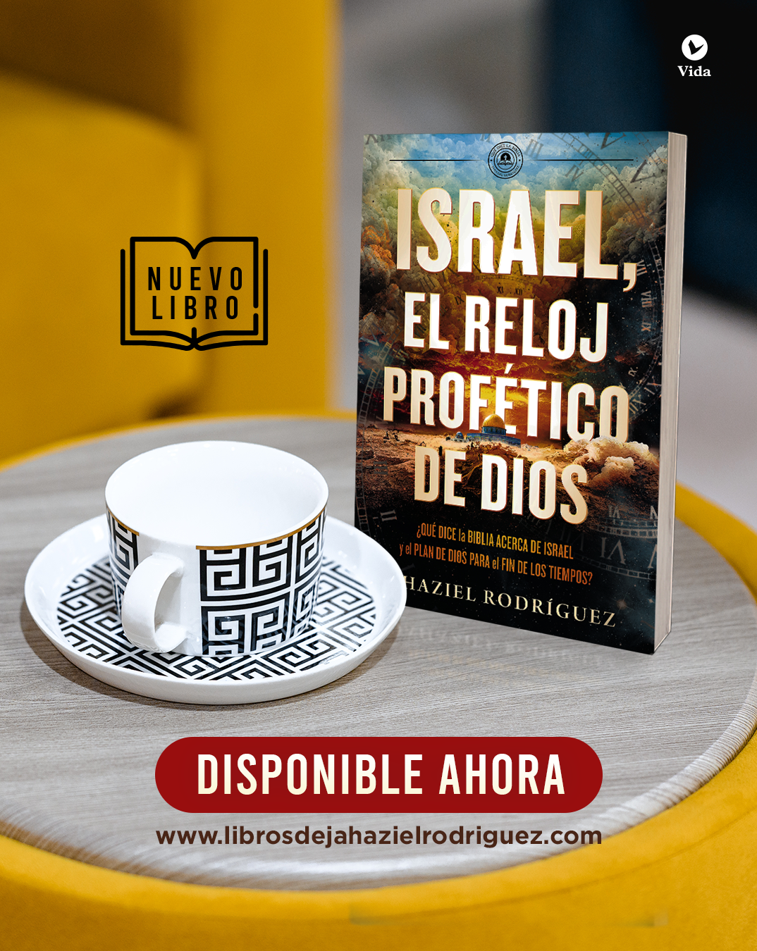 Israel, el reloj profético de Dios | Jahaziel Rodriguez (Version Firmada por el autor)